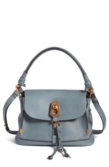 Chloe Small Owen Calfskin Leather Satchel -