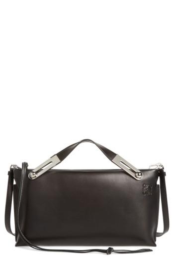 Loewe Missy Lambskin Leather Shoulder Bag - Black