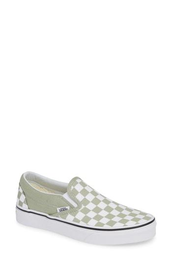 Women's Vans 'classic' Slip-on M - Green