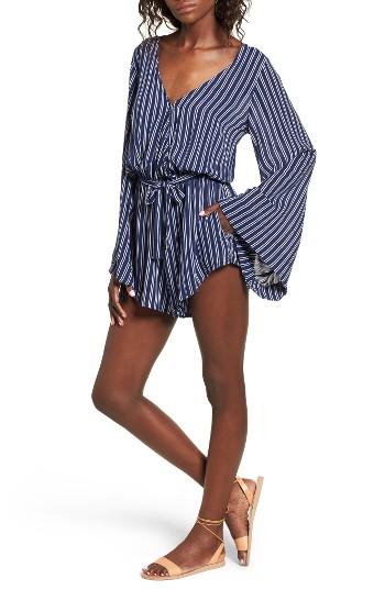 Women's Faithfull The Brand Long Bay Romper - Blue