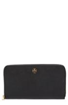 Women's Tory Burch Robinson Leather Continental Wallet -