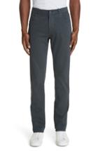 Men's Canali Stretch Cotton Five-pocket Trousers R Eu - Grey
