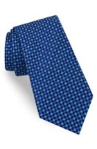 Men's Ted Baker London Delicate Neat Silk Tie, Size - Blue