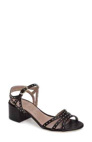 Women's Agl Studded Block Heel Sandal