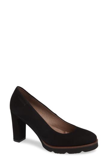 Women's Wonders Platform Pump .5us / 38eu - Black