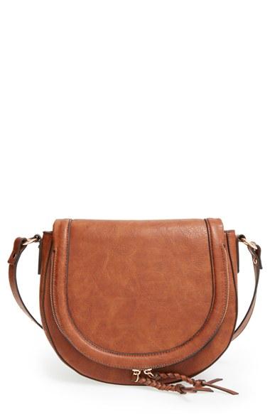 Sole Society 'thalia' Crossbody Bag - Brown