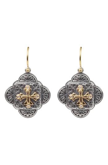 Women's Konstantino Diamond Clover Drop Earrings