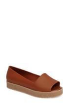Women's Melissa Puzzle Open Toe Slip-on Wedge M - Brown