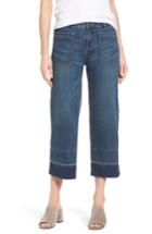 Women's Caslon Wide Leg Crop Jeans - Blue