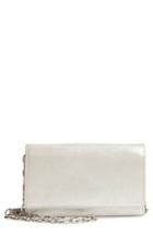 Women's Treasure & Bond Avery Metallic Leather Wallet On A Chain - Metallic