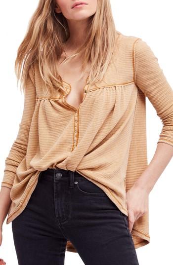 Women's Free People We The Free Kai Henley - Beige