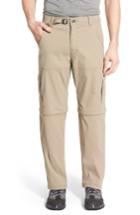 Men's Prana Zion Stretch Convertible Cargo Hiking Pants X 32 - Beige