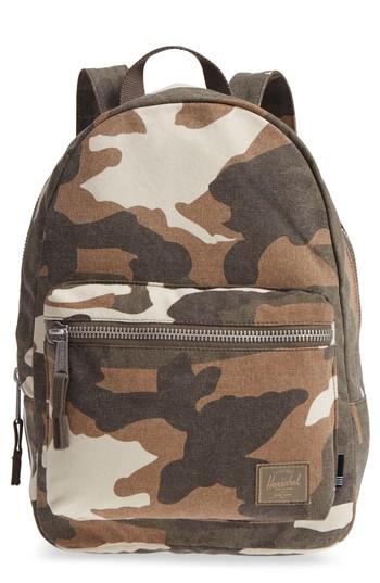 Herschel Supply Co. X-small Grove Cotton Canvas Backpack - Green