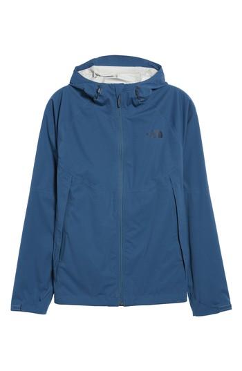 Men's The North Face Allproof Stretch Hooded Rain Jacket - Blue