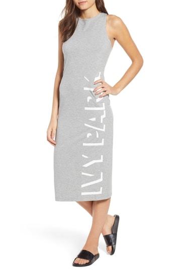 Women's Ivy Park Shadow Logo Dress - Grey