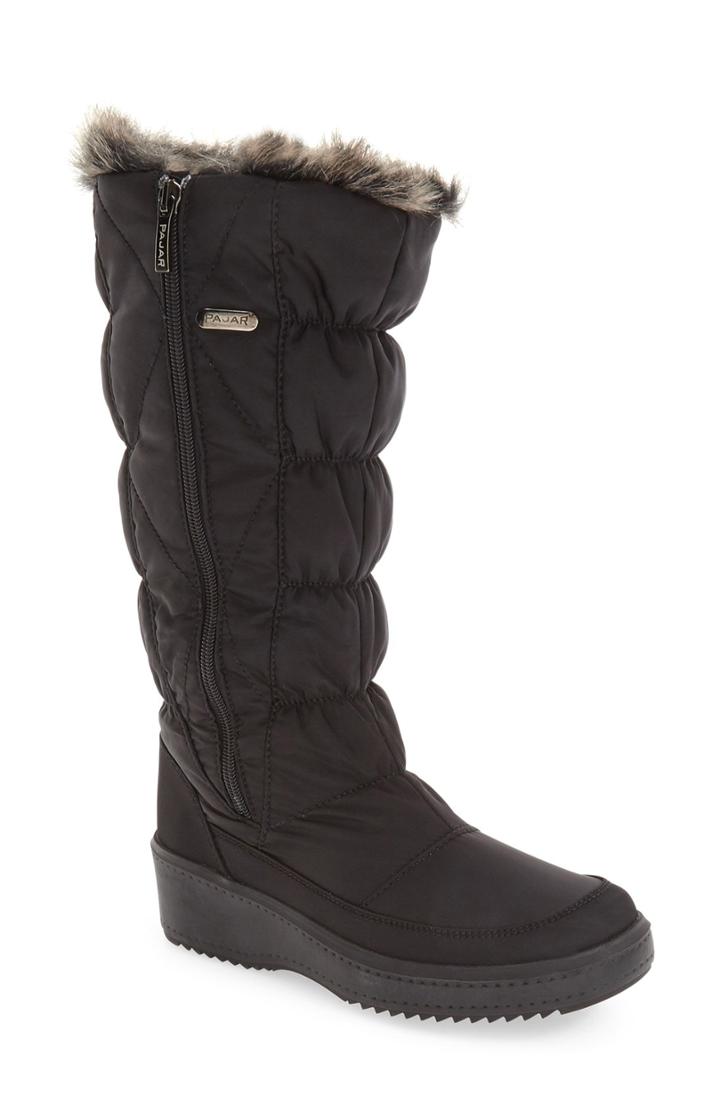 Women's Pajar 'alexandra' Waterproof Boot -5.5us / 36eu - Black