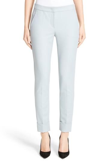 Women's Armani Collezion Tech Cotton Cuff Pants