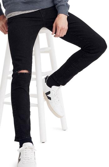 Men's Madewell Skinny Fit Jeans X 30 - Black