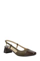 Women's J.renee Marcel Cap Toe Sandal B - Brown