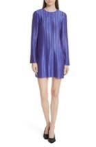 Women's Tibi Plisse Minidress - Purple