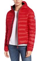 Women's Canada Goose 'brookvale' Packable Hooded Quilted Down Jacket (6-8) - Red