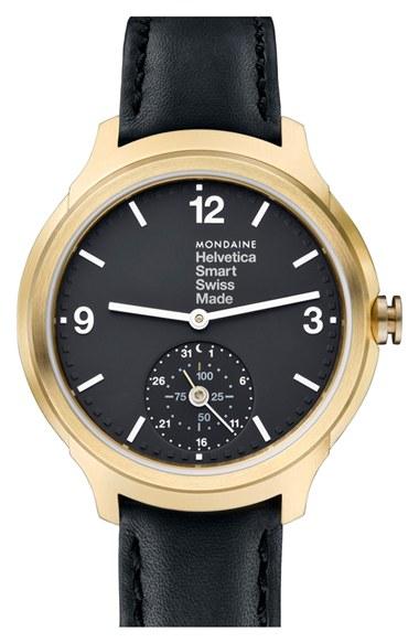 Men's Mondaine 'helvetica' Smart Watch, 44mm