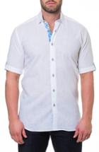 Men's Maceoo Fresh Powder Slim Fit Sport Shirt (m) - White