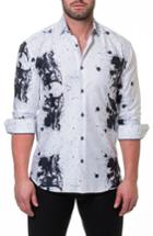 Men's Maceoo Luxor Accident Slim Fit Sport Shirt (s) - White