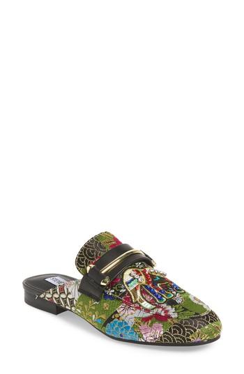 Women's Steve Madden Kera Flat Loafer Mule .5 M - Pink