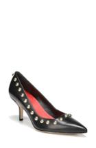 Women's Diane Von Furstenberg Meina Pointy Toe Pump .5 M - Black