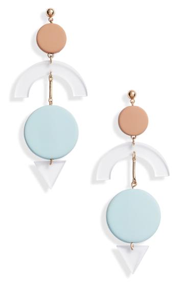 Women's Stephan & Co. Pastel Geo Drop Earrings