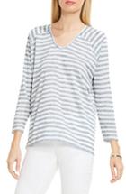 Women's Two By Vince Camuto Sheer Stripe Knit Top