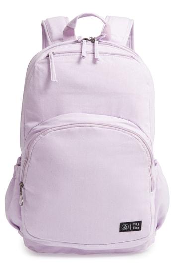 Volcom Field Trip Canvas Backpack - Purple