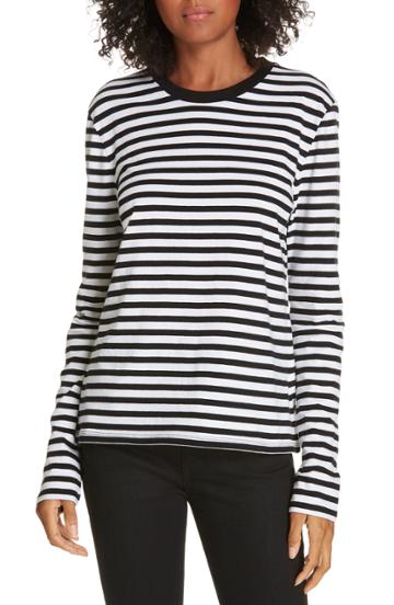 Women's La Ligne Infinite Lines Tee - White