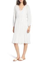 Women's James Perse Peasant Dress - White