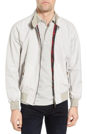 Men's Baracuta G9 Water Repellent Harrington Jacket - Beige