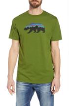 Men's Patagonia Fitz Roy Bear Crewneck T-shirt - Green