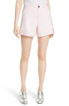 Women's Rag & Bone Sage Stretch Wool Shorts - Pink