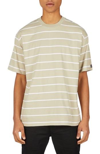 Men's Zanerobe Stripe Box T-shirt - Green