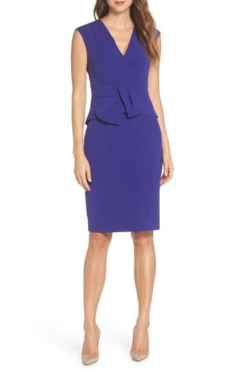 Women's Vince Camuto Bow Sheath Dress - Blue