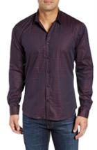 Men's Jared Lang Slim Fit Sport Shirt - Burgundy