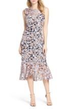 Women's Shoshanna Barlett Lace Midi Dress