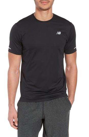 Men's New Balance Ice 2.0 Crewneck T-shirt - Black