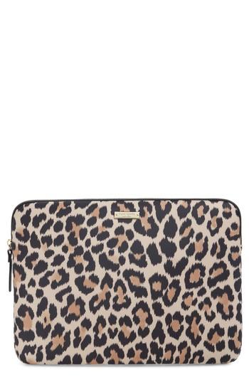 Women's Kate Spade New York Hyde Lane Leopard - Michele Wallet -