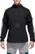 Men's Adidas Id Hooded Quarter Zip Jacket