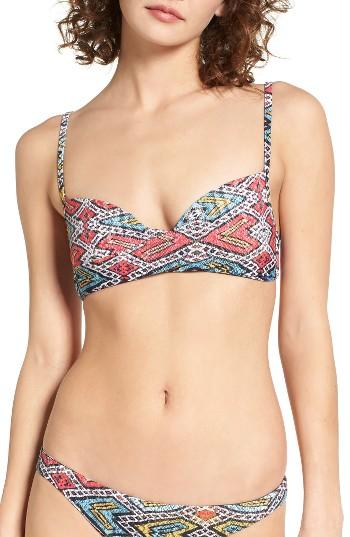 Women's Roxy Poetic Mexic Bikini Top