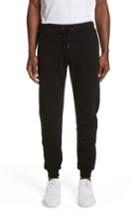 Men's Versace Collection Medusa Embroidered Jogger Pants - Black