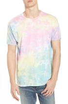 Men's The Rail Tie Dye Crewneck T-shirt - Orange