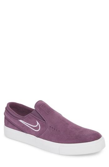 Men's Nike Zoom Stefan Janoski Slip-on .5 M - Purple