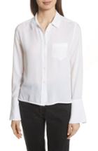 Women's Equipment Darla Bell Cuff Shirt - White